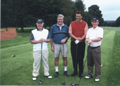 Mr Neil Wright, far left. Mr David Johnson, 2nd right.